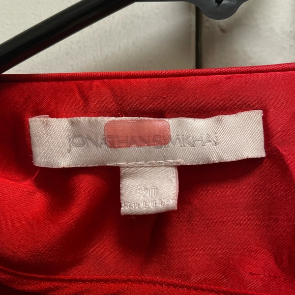 Jonathan Simkhai Satin Wrap Blouse - Picture 6 of 6